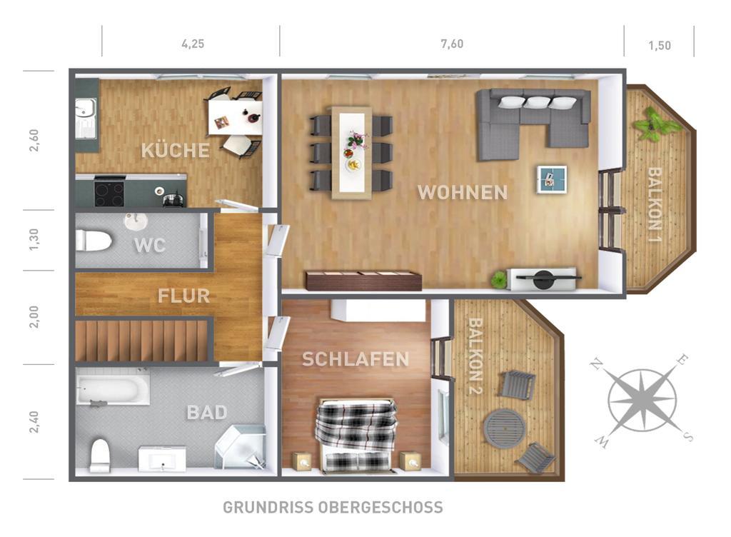 Schwarzwald Domizil Uhlsberg Apartamento Kippenheim Quarto foto